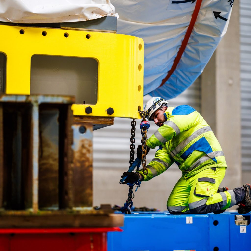 Lashing & Securing at Antwerp Project Station